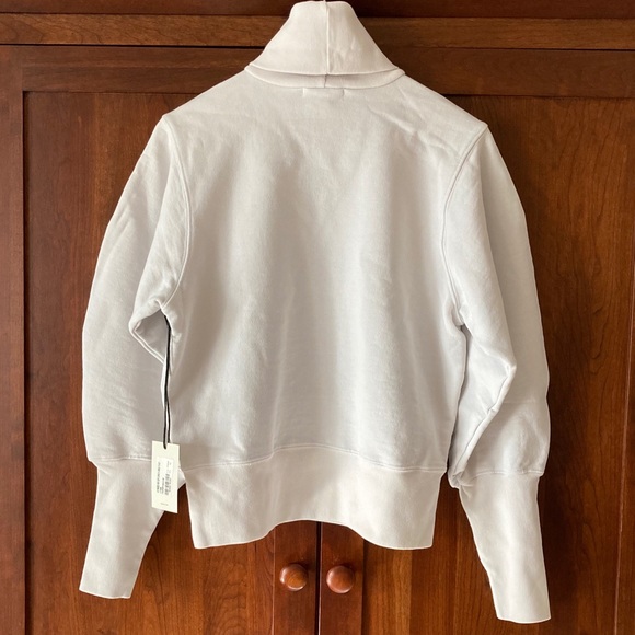 Agolde Extended Rib Sweatshirt - Picture 8 of 9